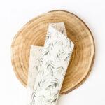 paper vegetal estampat branques col·lecció Amore de Cocoloko