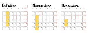 Calendari ScrapTerapia Oct-Des 2023 DIMARTS