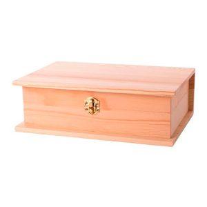 Caixa/Llibre fusta 27,7x18,5x8,8 cms