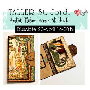 Taller postal llibre versió St. Jordi