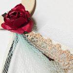 Punt de Llibre "NO passar" de Les Hores Encantades, detall rosa.